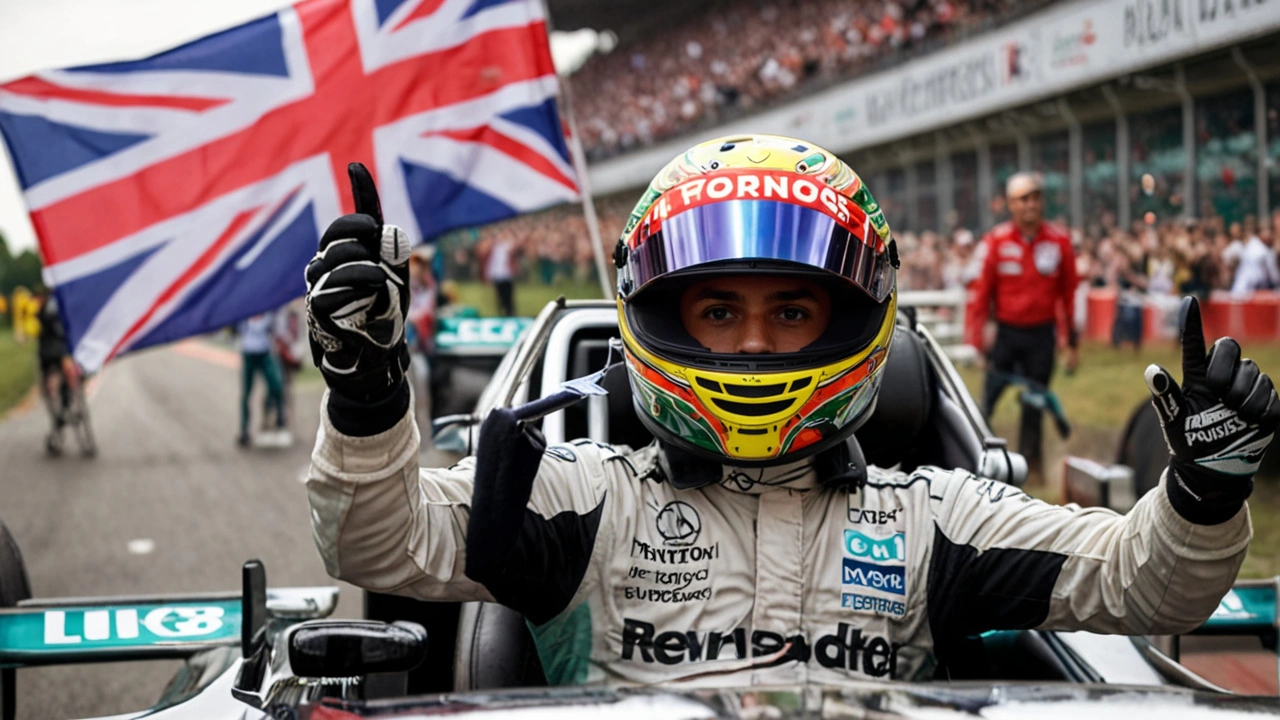 Lewis Hamilton vuelve a la victoria en una histórica carrera de Fórmula 1 en el Gran Premio de Gran Bretaña