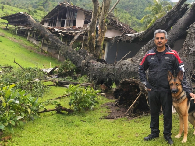 Árbol Centenario Cae sobre la Casa de Quique Neira en Batuco, Provocando Daños Significativos