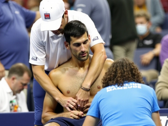 Novak Djokovic enfrenta problemas estomacales en el US Open 2024: 'Transpiraba mucho, me costaba respirar'