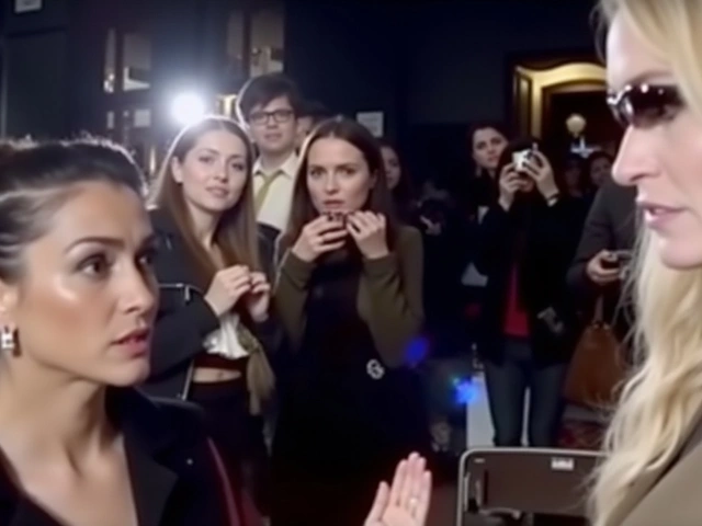 Momentos Tensos en París: Salma Hayek y Nicole Kidman Protagonizan un Encuentro Inesperado