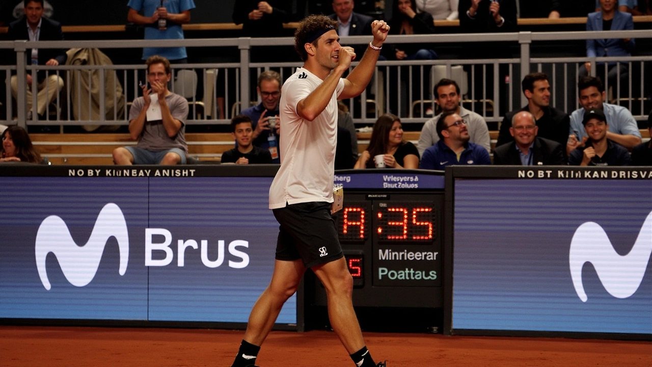 Tomás Barrios Brilla en su Debut en el Challenger de Curitiba: Un Comienzo Acierto en su Carrera Tenística