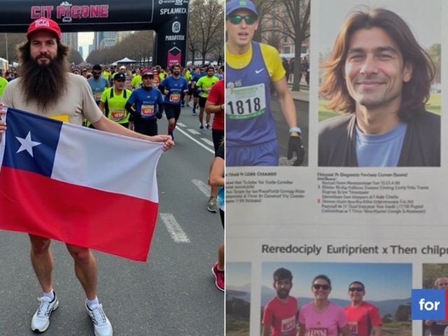 El espectacular Forrest Gump chileno conquista la Maratón de Nueva York y cautiva al público