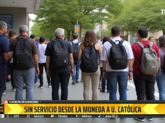 Caos en Santiago: Metro cierra cuatro estaciones céntricas en hora punta por persona en la vía
