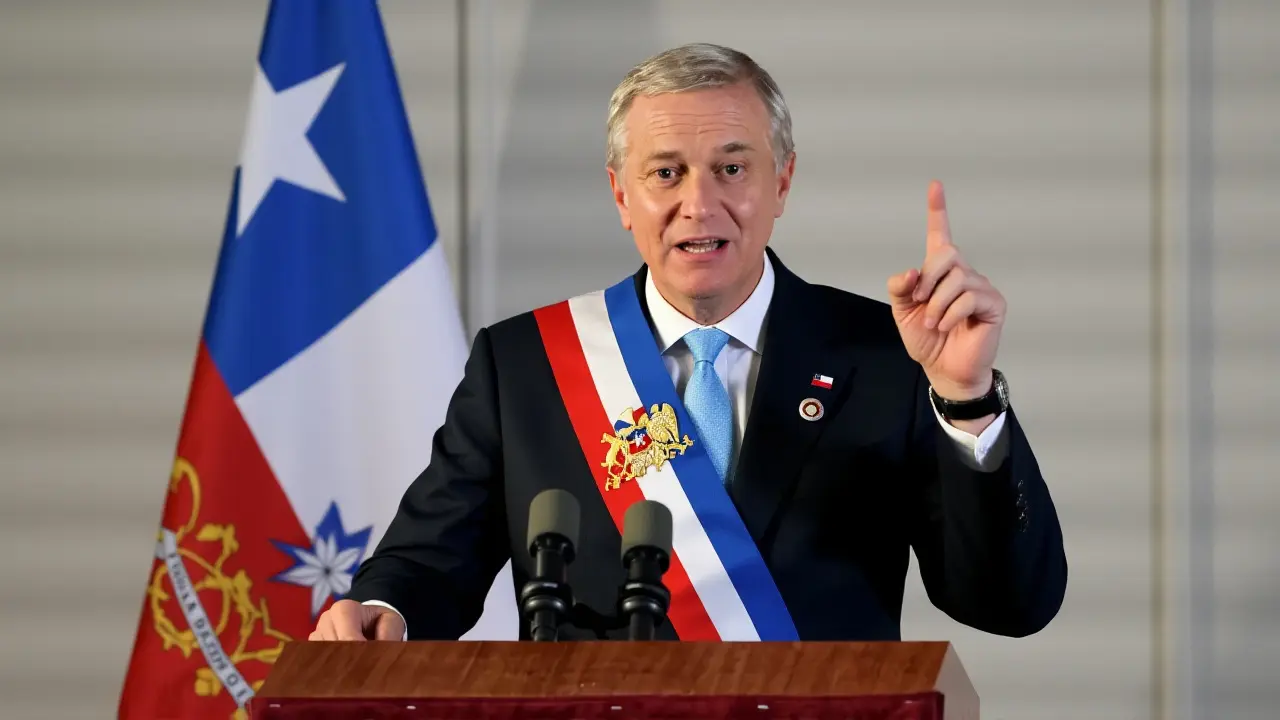 Aprobación de Kast cae al 47% tras crisis de combustibles en Chile